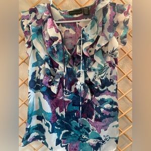 Attention tank blouse